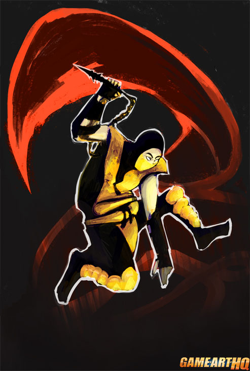 Scorpion from Mortal Kombat 2