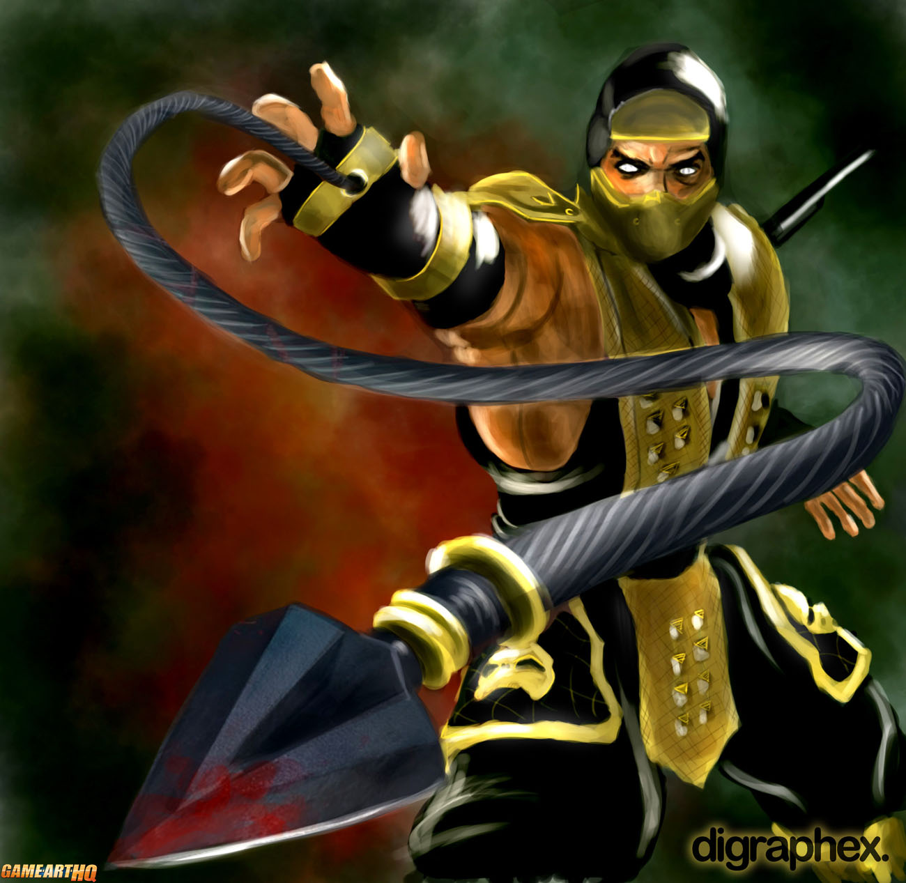 Scorpion MKDA Mortal Kombat Art Tribute