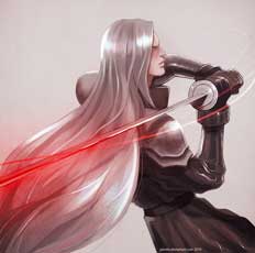 Sephiroth Art by Jaime Herrera
