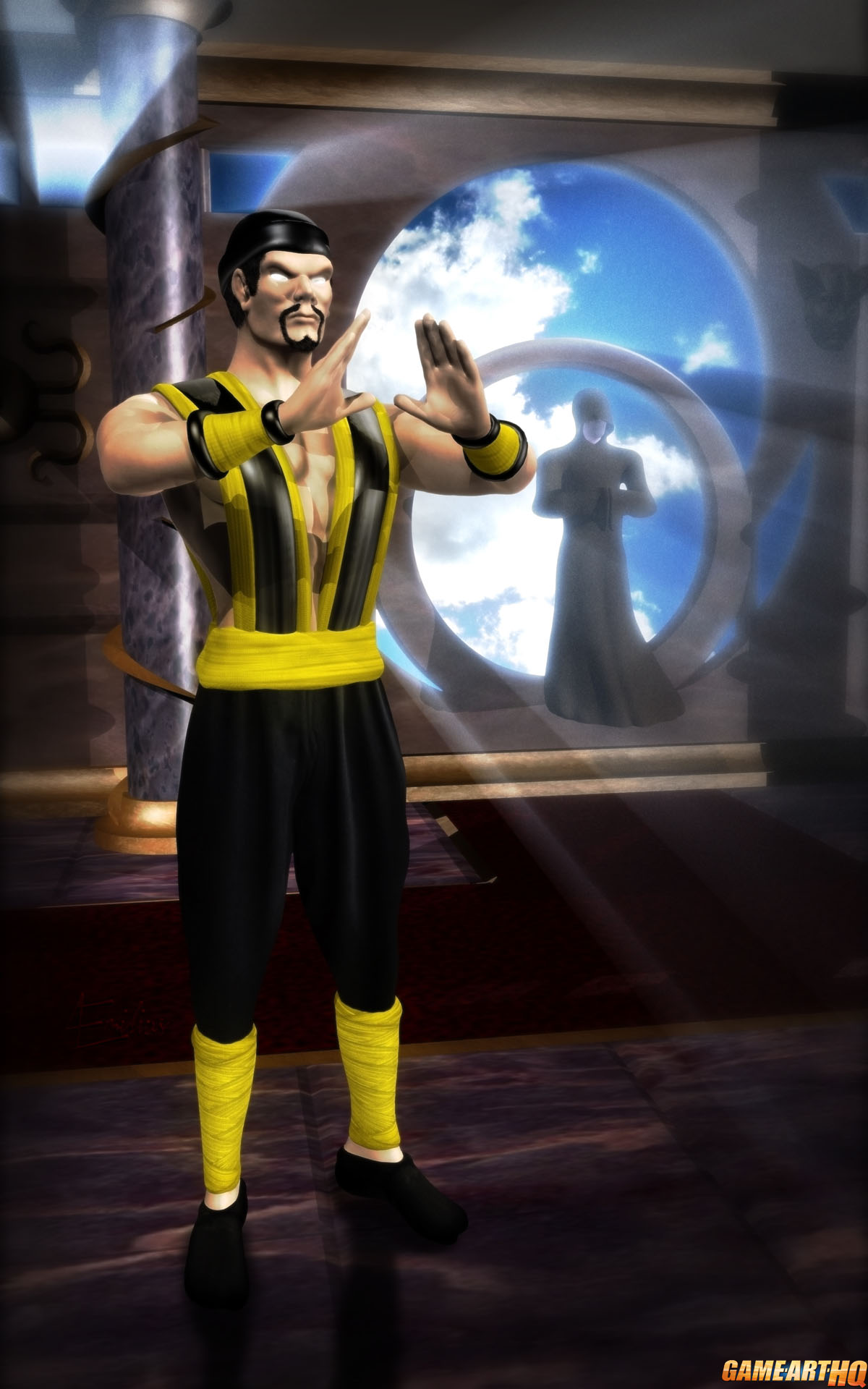 Shang Tsung from Mortal Kombat 2