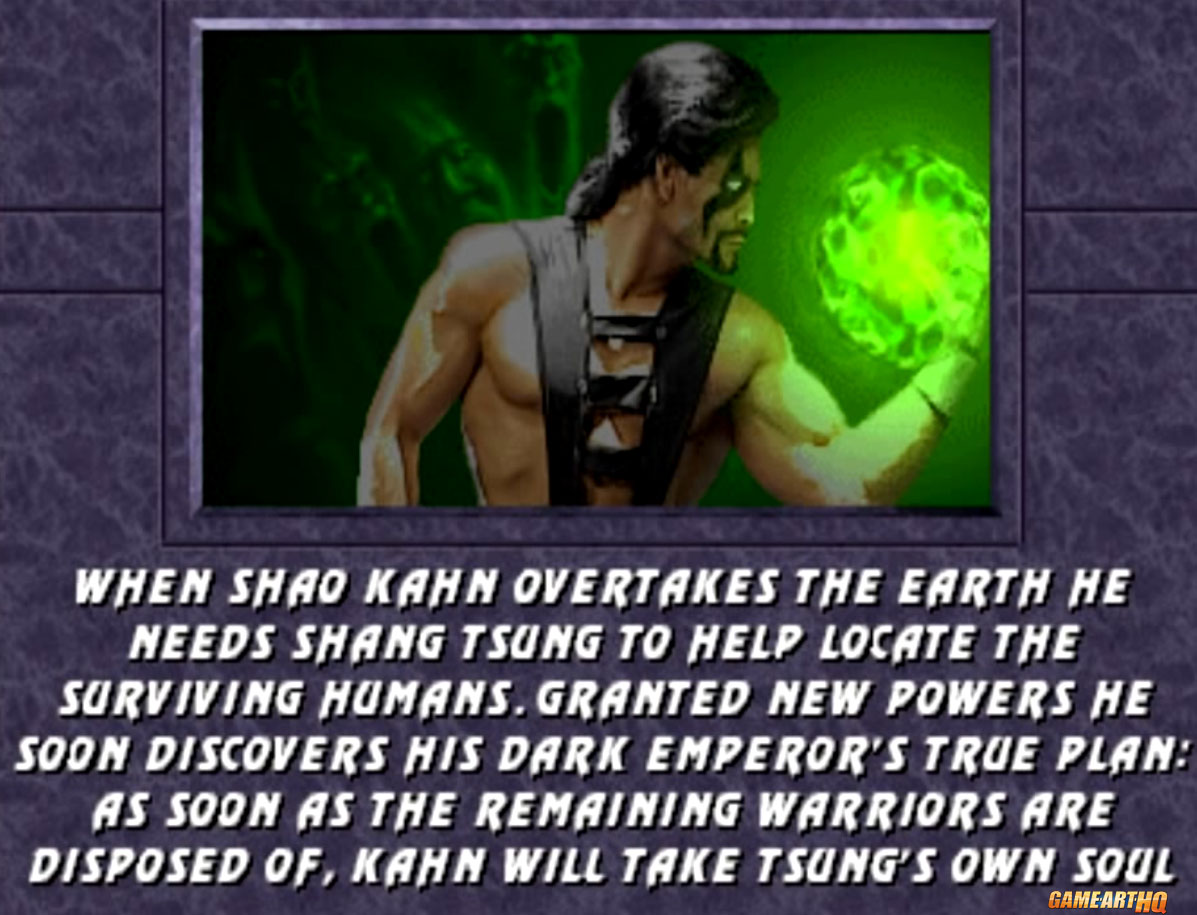 Shang Tsung Mortal Kombat 3 Ending