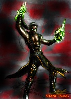 Shang Tsung Mortal Kombat vs DC Fan Art Tribute by Game-Art-HQ