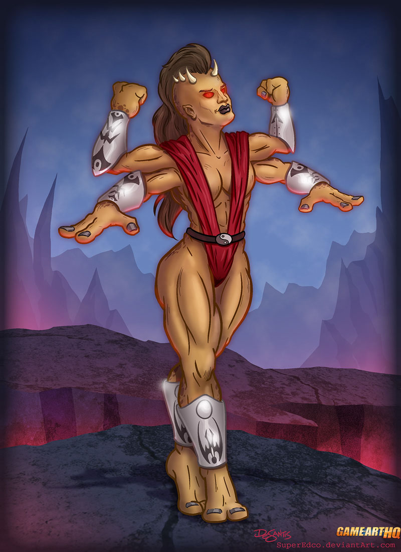 Sheeva MK Art Tribute Mortal Kombat Armageddon Alternate