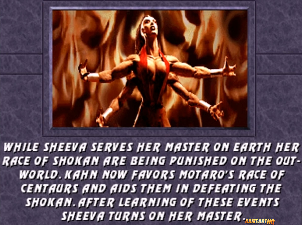 Sheeva Mortal Kombat 3 Ending 1