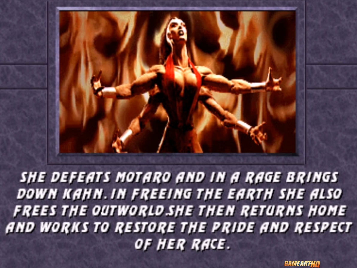 Sheeva Mortal Kombat 3 Ending 2