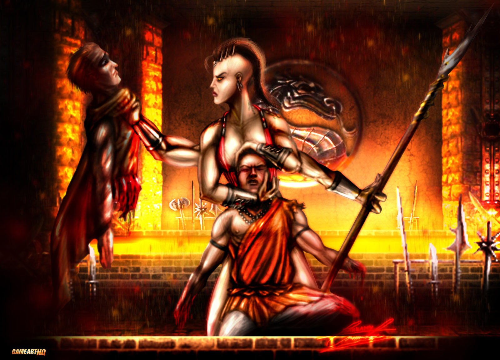 Sheeva Mortal Kombat 9
