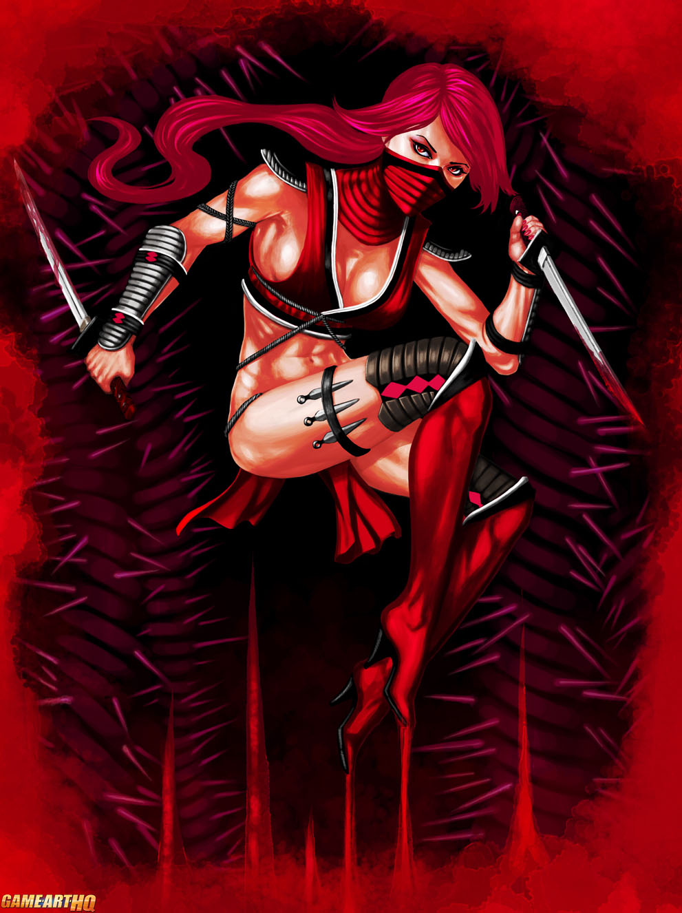Skarlet Female Ninja from MK