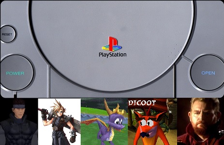 Sony Playstation 1 Video Game Characters