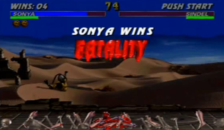 Sonya Blade Fatality MK3