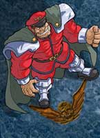 Street Fighter M.Bison project by marvin000