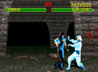 Sub Zero Classic Mortal Kombat Screenshot