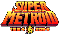 Super Metroid 20th Anniversary Tribute Logo