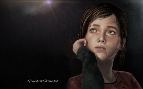 The Last Of Us Ellie Fanart by_ginebra camelot