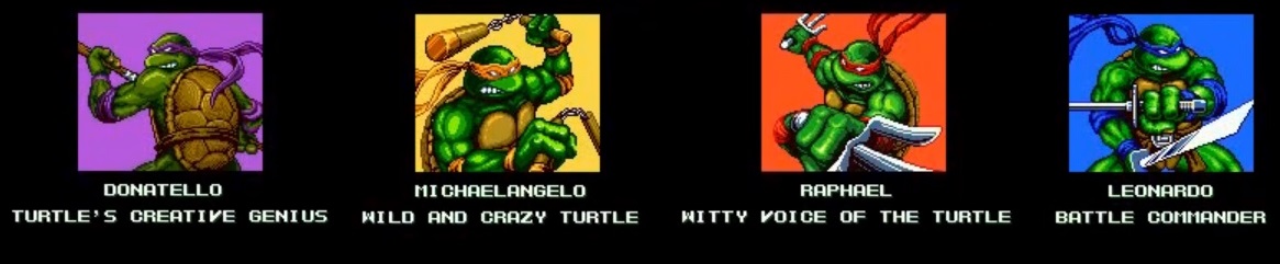 The TMNT Cast Turtles In Time and Hyperstone Heis