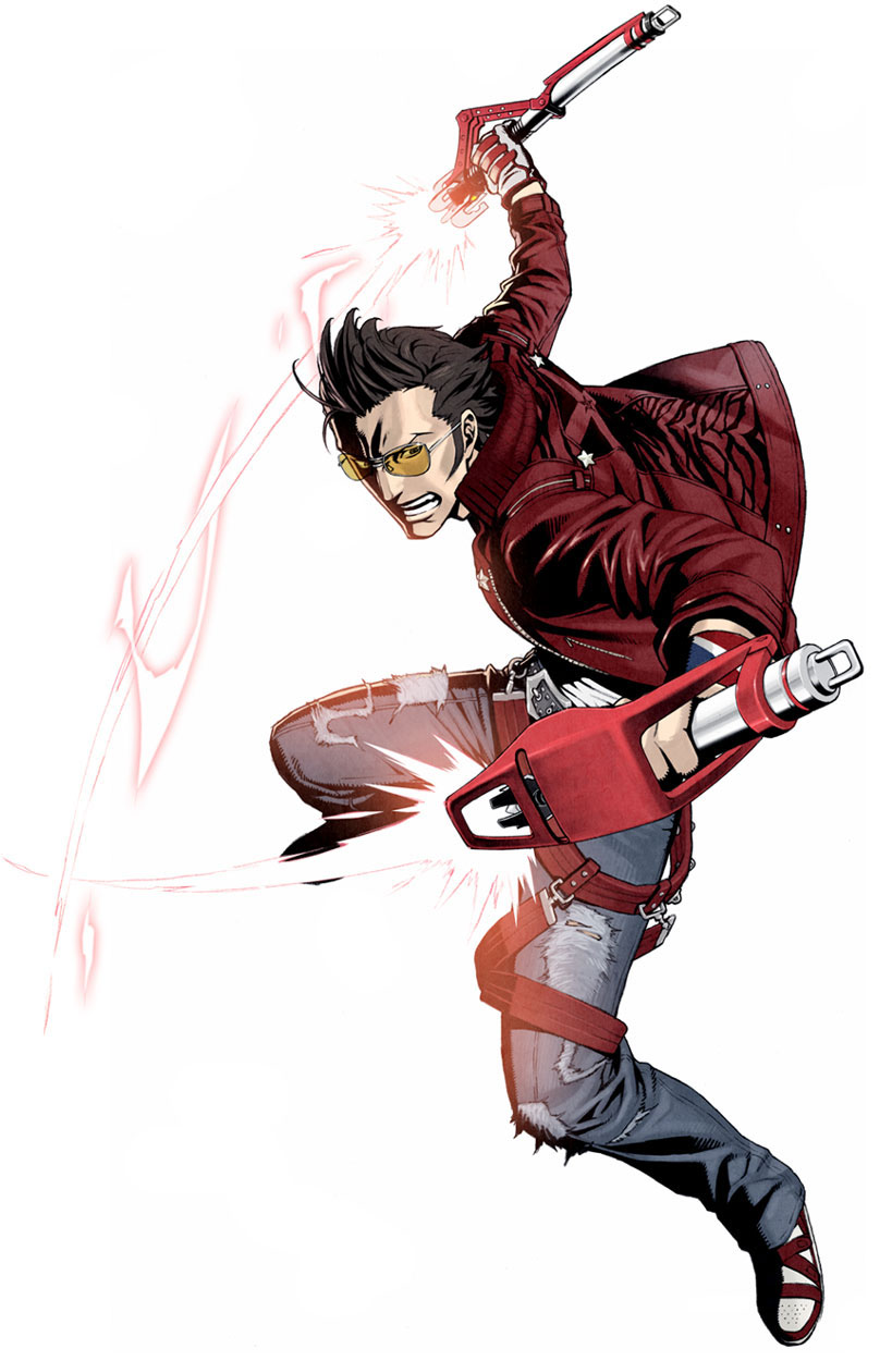 Travis Touchdown No More Heroes 2 Official Art