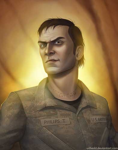 Trevor Philips Young GTA V US Army
