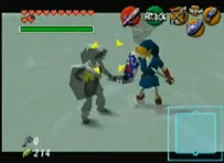 Dark Link Battle in Zelda OoT